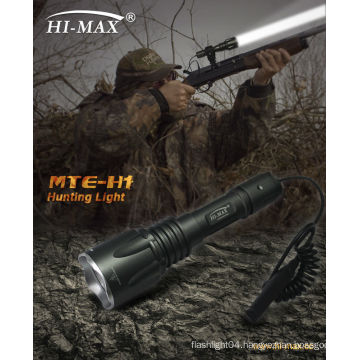 China manufacturer supply cree LED rechargeable Remote control tactical hunting torch light